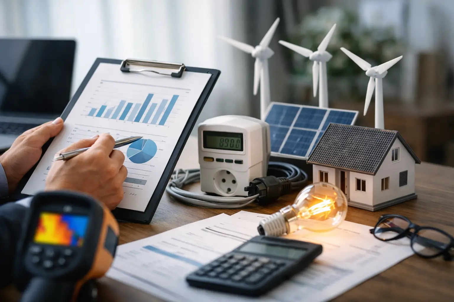 Auditoría energética para tarifa eléctrica