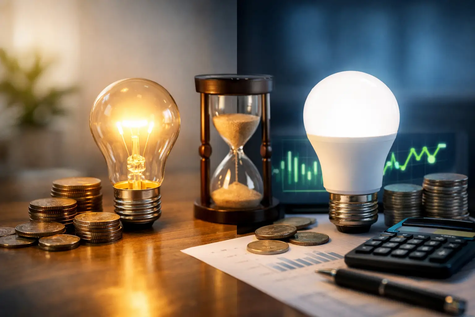 ¿Luz fija o variable? Elige la que más ahorra