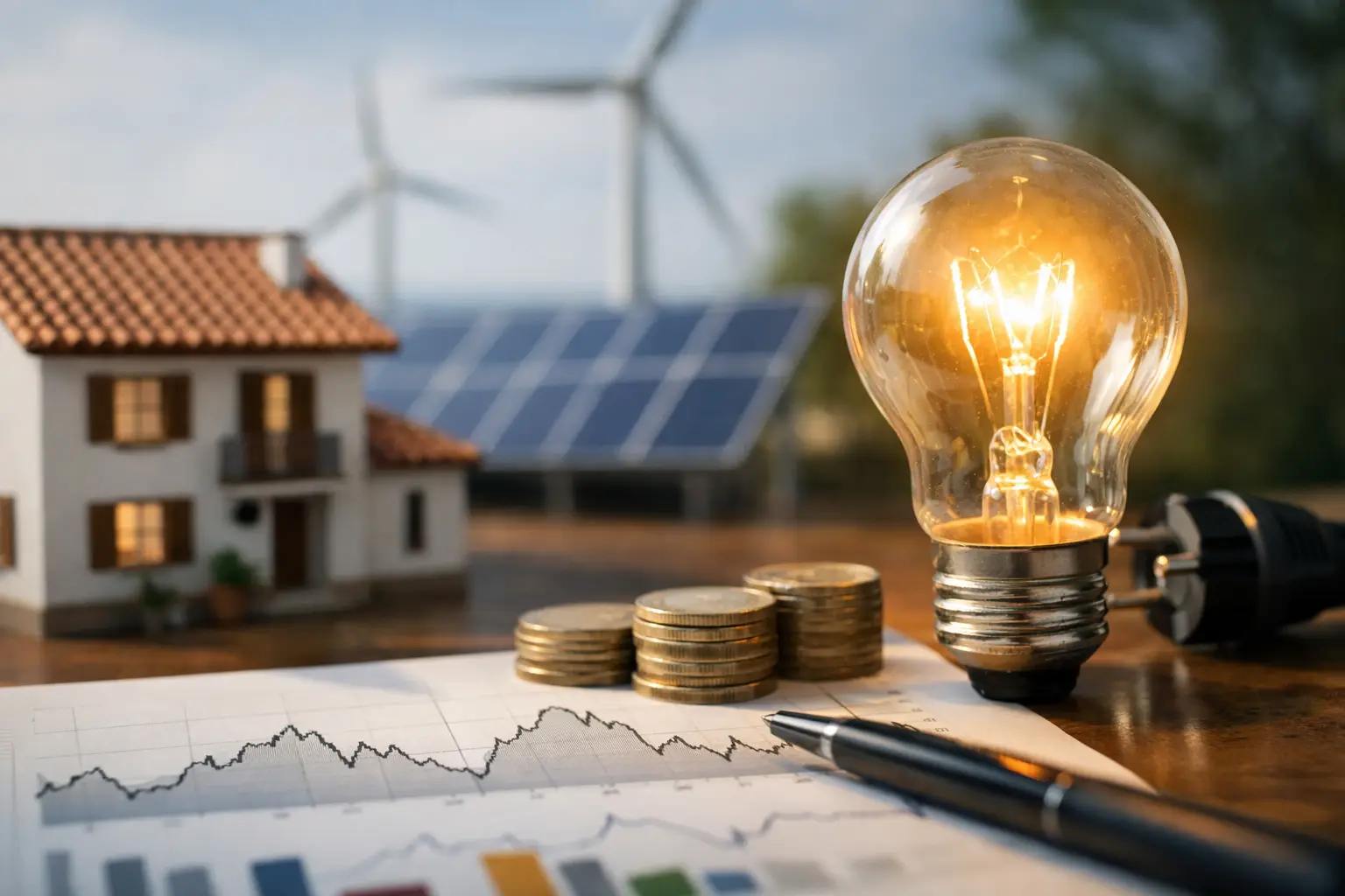 Tendencias del precio de la luz en España