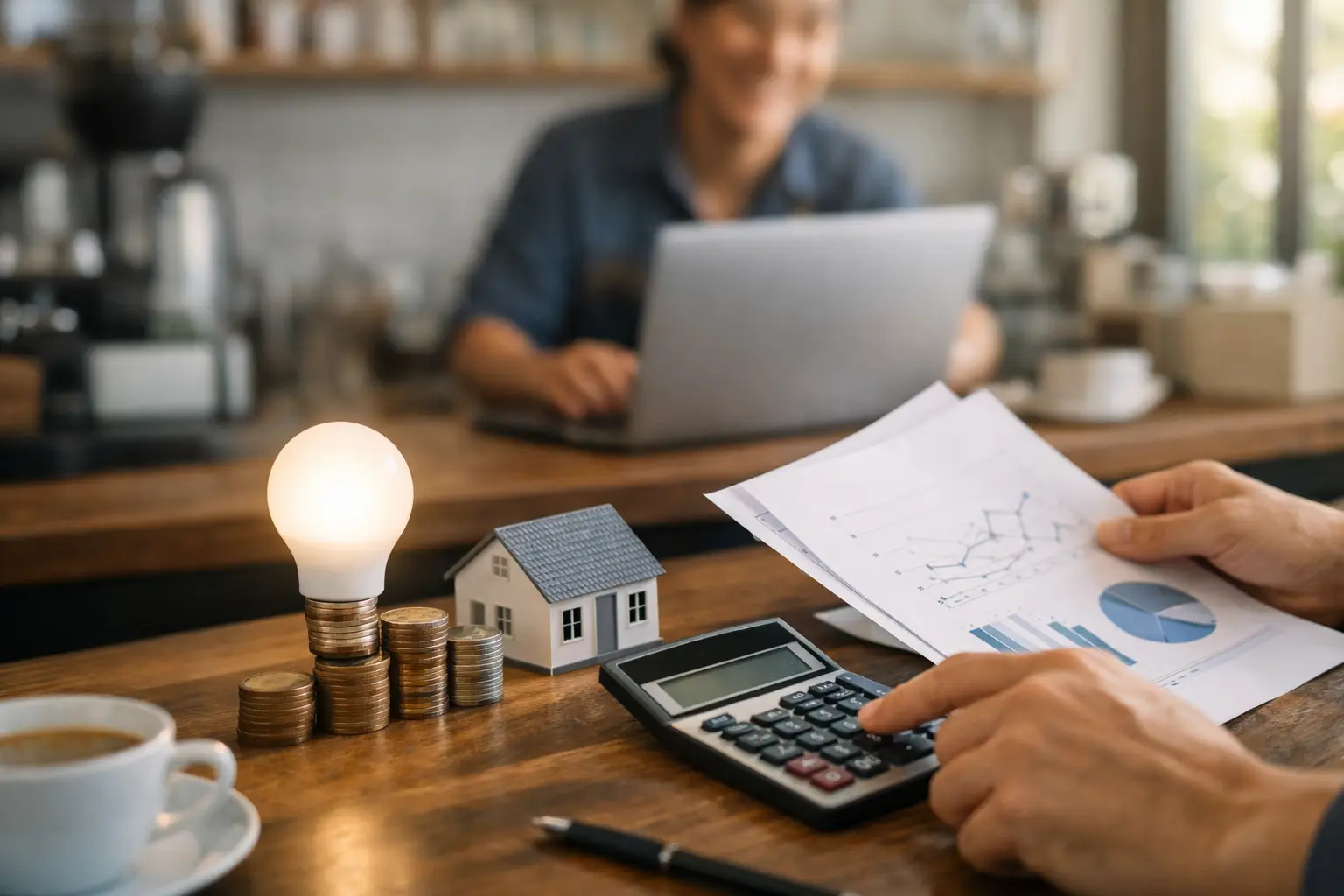 Caso de ahorro en pequeño negocio con la luz
