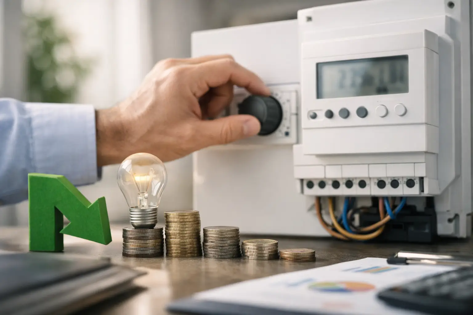 Cómo reducir potencia contratada correctamente