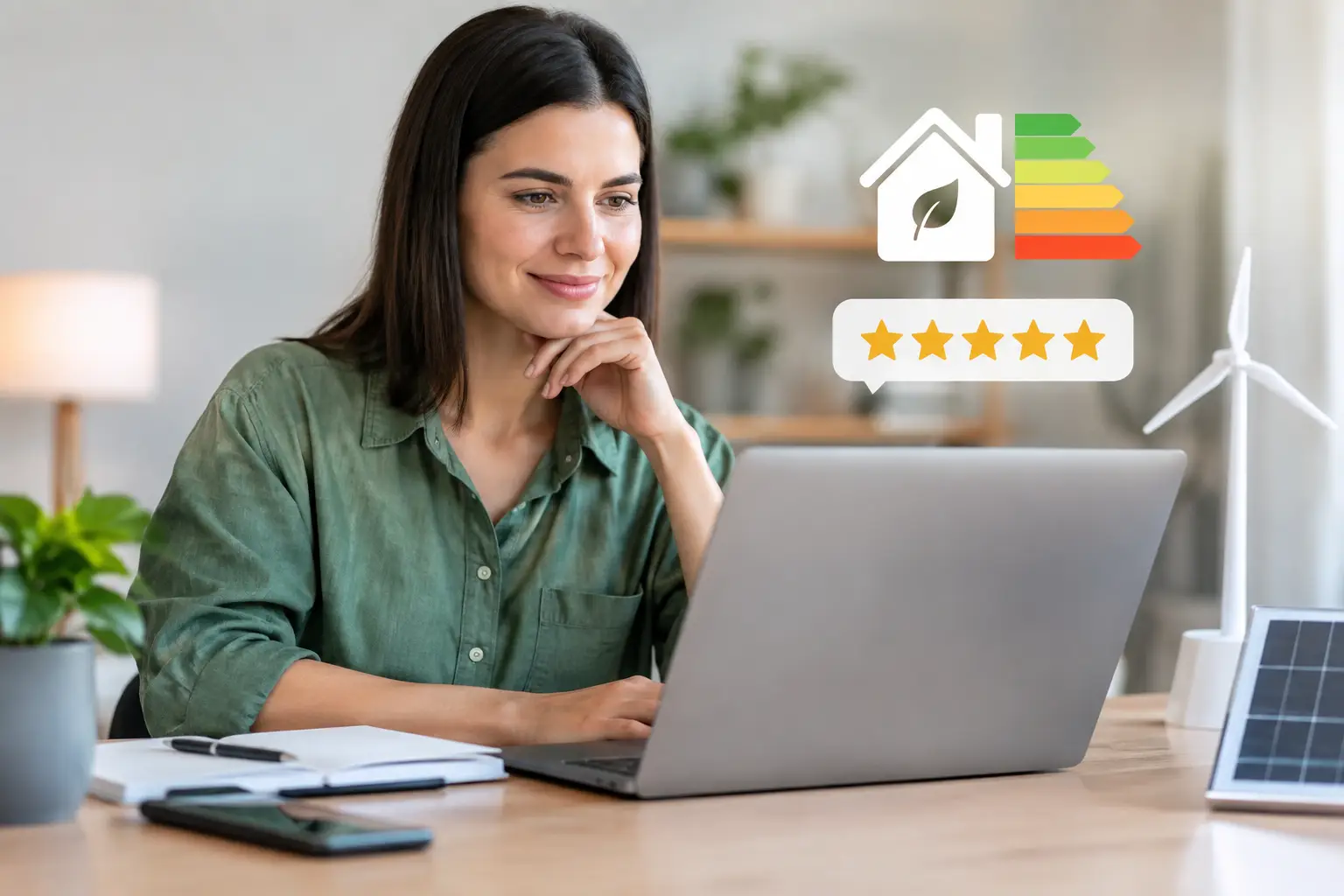 Reseñas de servicios energéticos: cómo leerlas